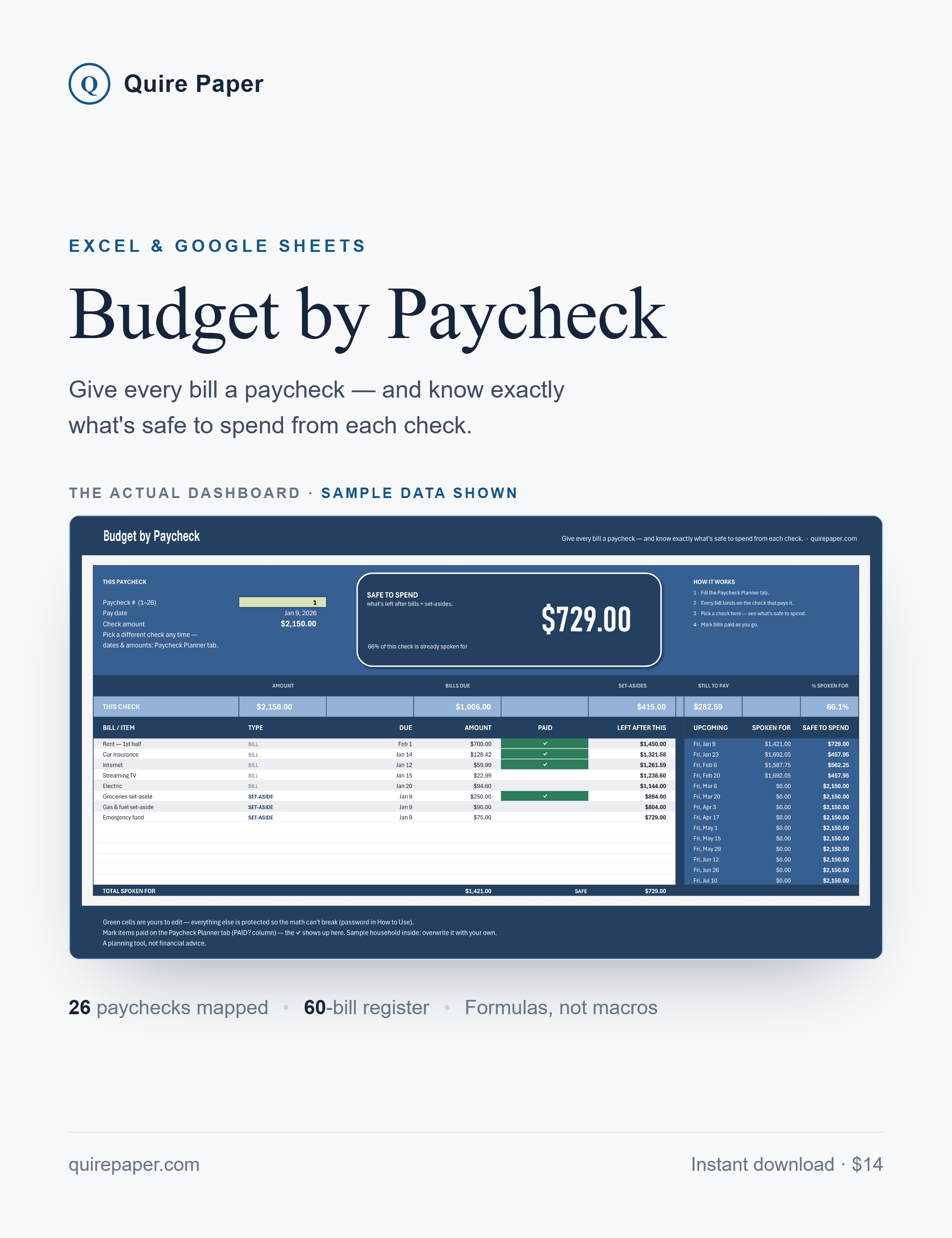 Budget by Paycheck cover