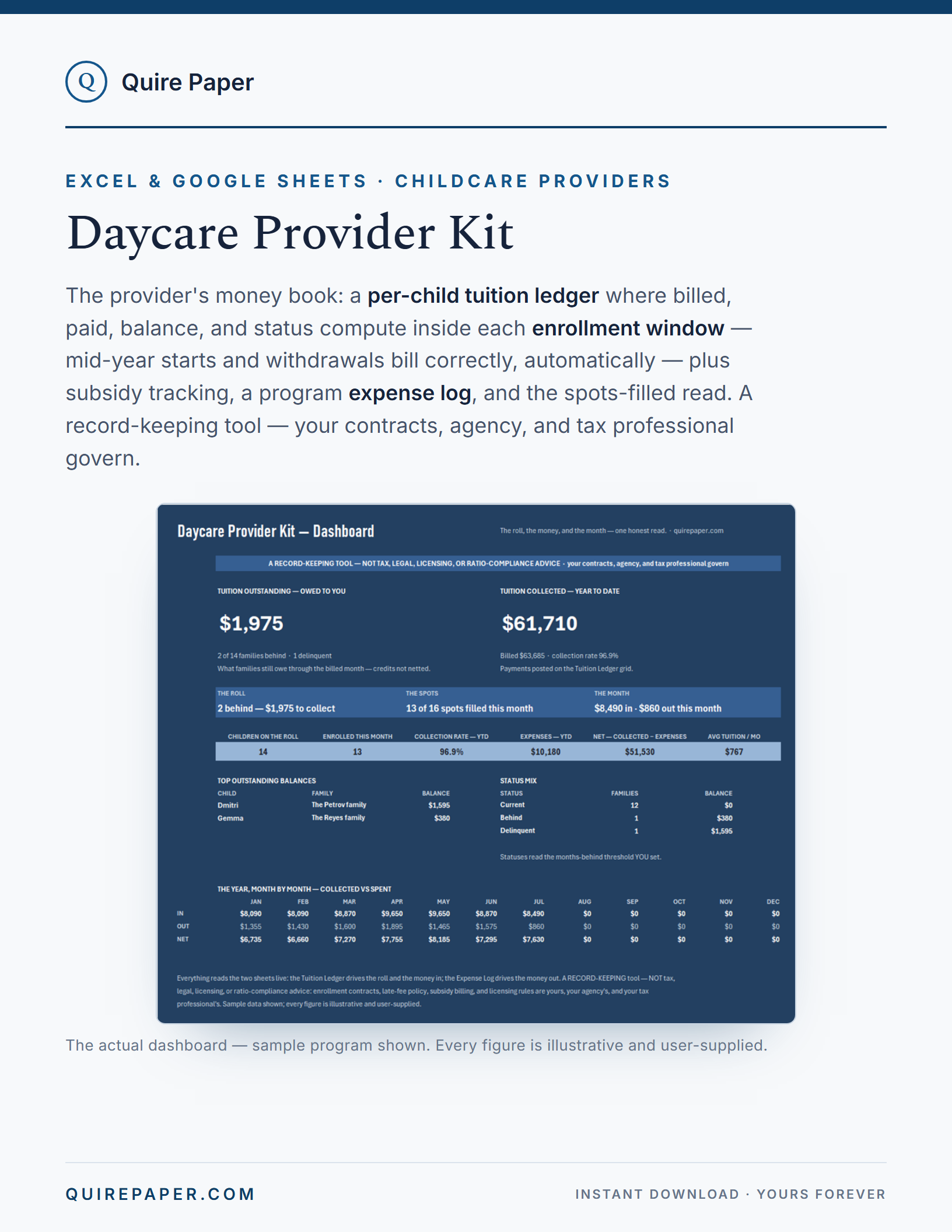 Daycare Provider Kit cover