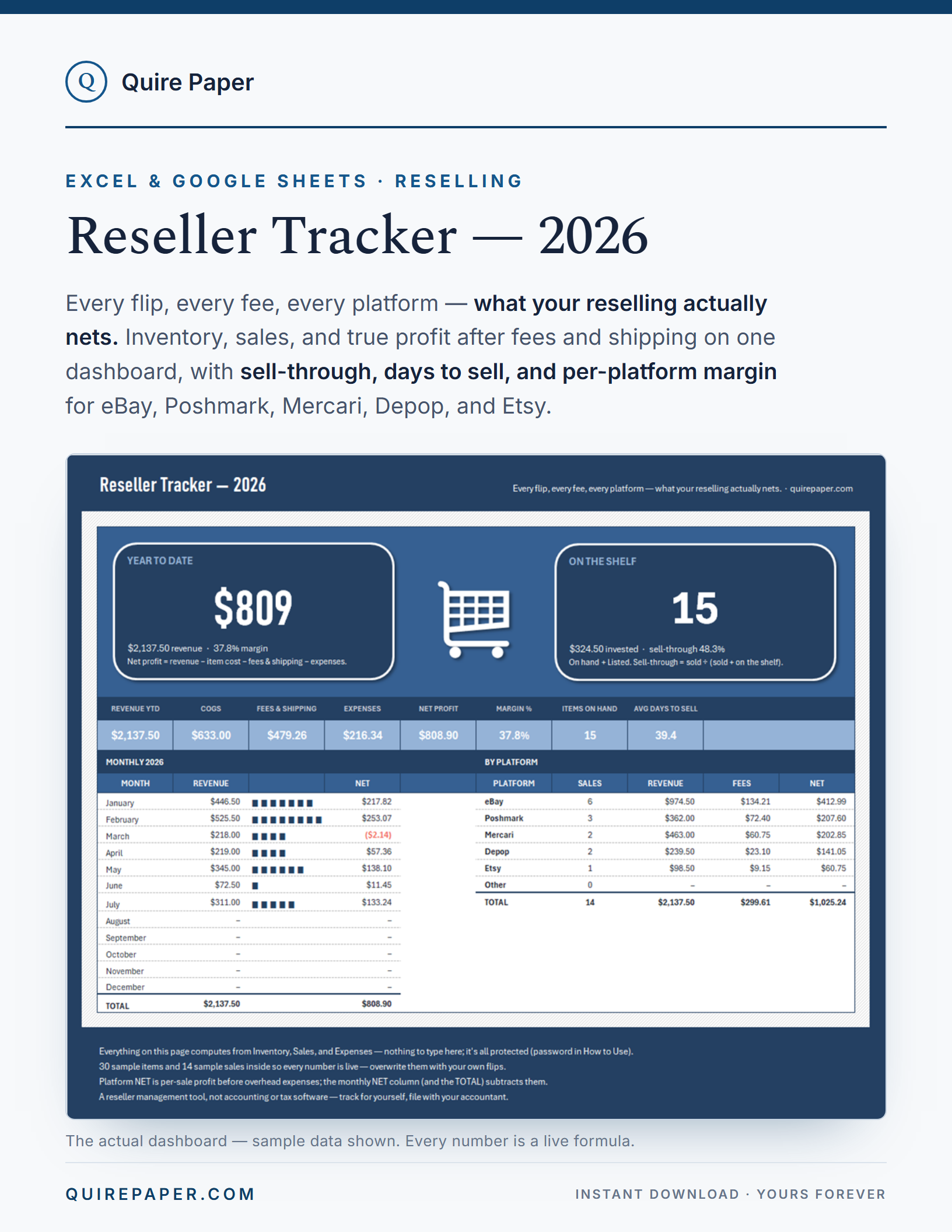 Reseller Tracker — 2026 cover