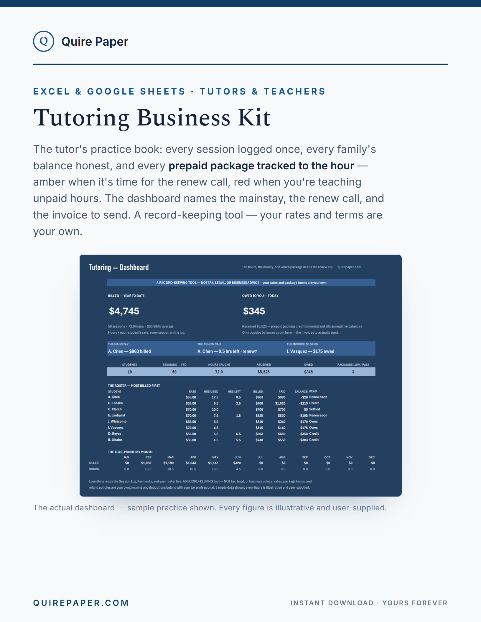 Tutoring Business Kit cover